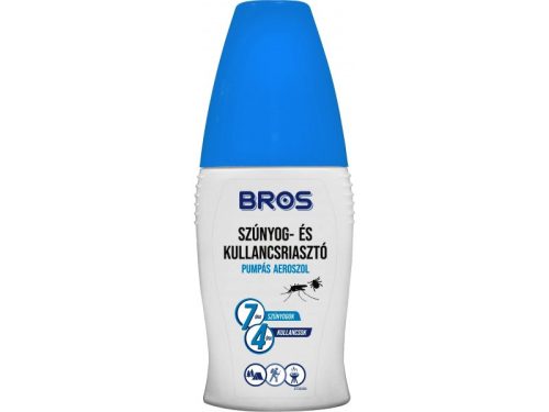 Bros Plus szúnyog és kullancs riasztó, pumpás, 100ml