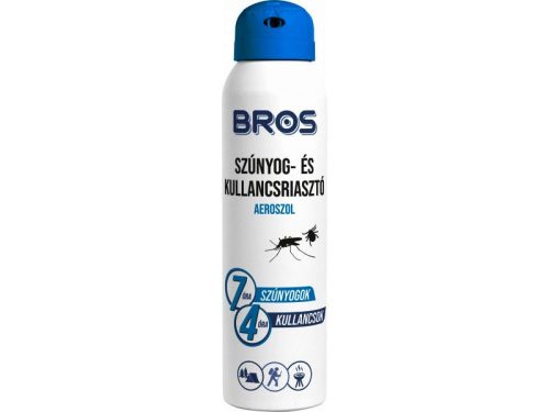 Bros Szúnyog- és Kullancsriasztó aeroszol 90ml 12/# (B003)