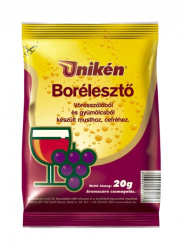 Borélesztő vörös  20 gr  lev., 25 db/ zsugor